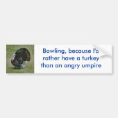 Turkije tegen dumping bumpersticker (Voorkant)