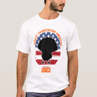 Turkije Thanksgiving Amerikaans 2023 | Fun Thanksg T-shirt