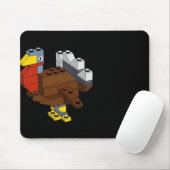 Turkije Thanksgiving Block Brick Building Master B Muismat (Met muis)