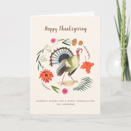 Turkije | Thanksgiving | de Kaarten van Groeten (Voorkant)