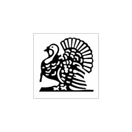 Turkije Thanksgiving Decor Custom Rubber Stempel