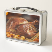 Turkije Thanksgiving Diner en Wilde Turkije (Voorkant)