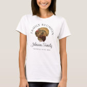  Turkije Thanksgiving Familiehereniging T-shirt (Voorkant)