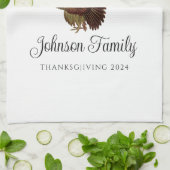  Turkije Thanksgiving Familiehereniging Theedoek (Gevouwen)