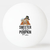 Turkije Thanksgiving Funny Ping Pong Ball (Voorkant)