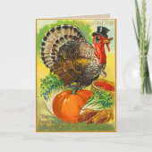  Turkije Thanksgiving Kaart (Voorkant)