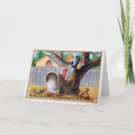  Turkije - Thanksgiving kaart