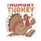 turkije - Thanksgiving Notitieblok (Voorkant)