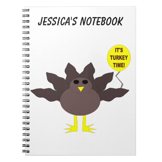 Turkije - Thanksgiving  Notitieboek (Voorkant)