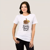 Turkije Thanksgiving T-shirt – Schattige & leuk de (Voorkant volledig)