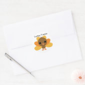 Turkije Thanksgiving Treat Bag Sticker (Envelop)
