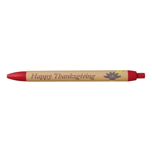 Turkije Time Thanksgiving Custom Pen (Voorkant)