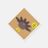 Turkije Time Thanksgiving Paper Napkins Servet (Hoek)