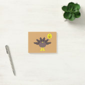 Turkije Time Thanksgiving Post merkt Pad op Post-it® Notes (Kantoor)