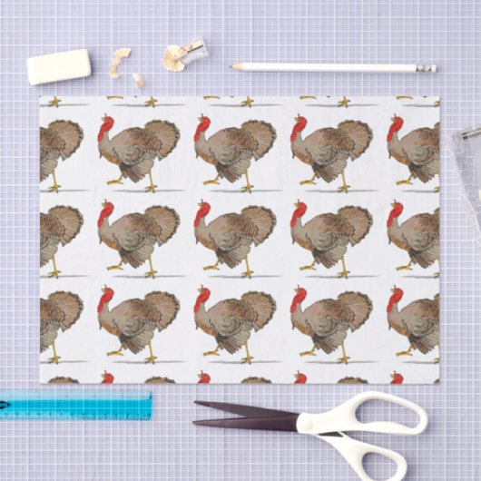 Turkije Tissuepapier (Craft)