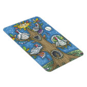 TURKIJE TREE, THANKSGIVING FUNNY GOBBLERS ROOST MAGNEET (Rechterzijde)