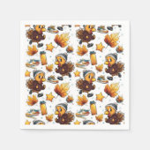 Turkije Trot Fun Run 5K Thanksgiving Hardlopen Servet (Voorkant)