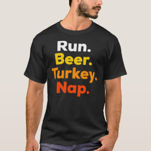Turkije Trot Tshirt - Funny Thanksgiving Race Shir