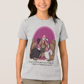 Turkije Trouwjongen Tri-Blend Shirt (Voorkant)