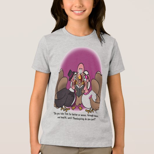 Turkije Trouwjongen Tri-Blend Shirt (Voorkant)