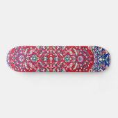 Turkije, Turks textiel kledingpatroon Skateboard (Horizontaal)