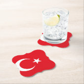 Turkije (Turkse vlag) Kartonnen Onderzetters (Insitu)
