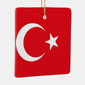 Turkije (Turkse vlag) Keramisch Ornament (Rechts)