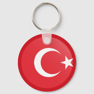 Turkije (Turkse vlag) Sleutelhanger