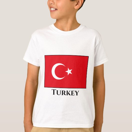 Turkije (Turkse vlag) T-shirt (Voorkant)