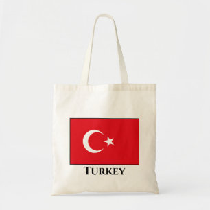 Turkije (Turkse vlag) Tote Bag