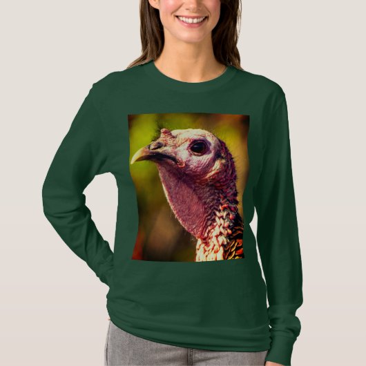Turkije Up Close and Personal Long Sleeve T-shirt (Voorkant)