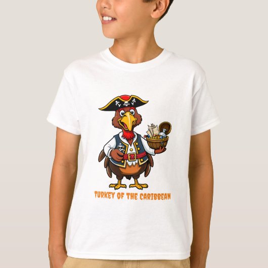 Turkije van het Caribisch gebied T-shirt (Voorkant)