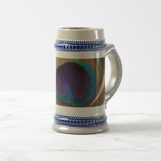 Turkije Veer grijs/Blue 22 oz Stein Bierpul (Voorkant rechts)