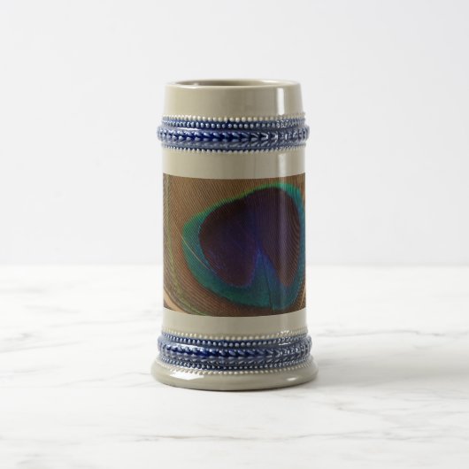 Turkije Veer grijs/Blue 22 oz Stein Bierpul (Center)