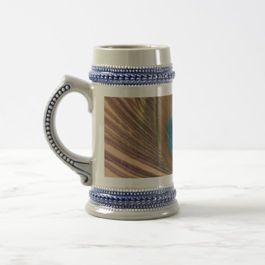 Turkije Veer grijs/Blue 22 oz Stein Bierpul (Links)
