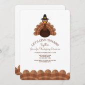 Turkije Veerdergrens-uitnodiging Kaart (Voorkant / Achterkant)