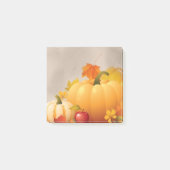 Turkije verlaat pompoenen post-it® notes (Voorkant)