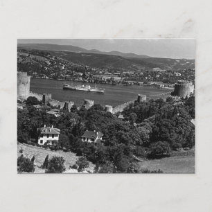 Turkije: vesting Istanbul Bosphorus Briefkaart