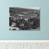 Turkije: vesting Istanbul Bosphorus Canvas Afdruk (Insitu (Houten vloer))
