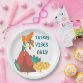 Turkije vibes alleen papier Bord (Feest)