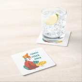 Turkije vibes alleen papier Bord Kartonnen Onderzetters (Insitu)