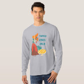 Turkije vibes alleen papier Bord T-shirt (Voorkant volledig)