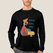 Turkije vibes alleen papier Bord Tri-Blend Shirt (Voorkant volledig)