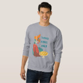 Turkije vibes alleen papier Bord Trui (Voorkant volledig)