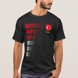 Turkije Vlag Embleem Turkse Pride Ancestry Heritag T-shirt