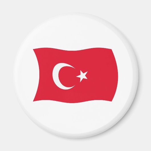 Turkije Vlagmagneet Magneet (Voorkant)