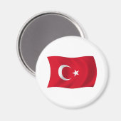 Turkije Vlagmagneet Magneet (Voorkant / Achterkant)