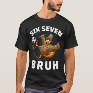 Turkije Voetbal 67 Zes Zeven Meme Grappig Bruh Hum T-shirt