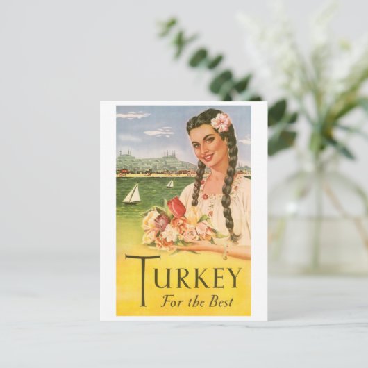 Turkije voor de besten briefkaart (Staand voorkant)