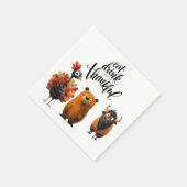 TURKIJE voor Thanksgiving thema Herfst Dinner Tabl Servet (Hoek)